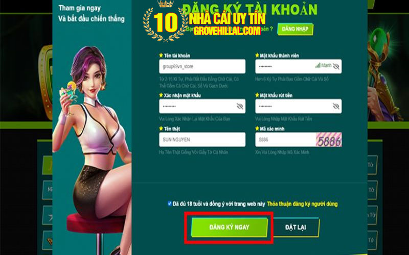 3 dang ky tai khoan 69vn Đăng ký tài khoản 69vn