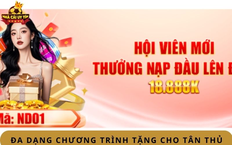 Da dang cac chuong trinh tang tien cho tan thu Đa dạng các chương trình tặng tiền cho tân thủ