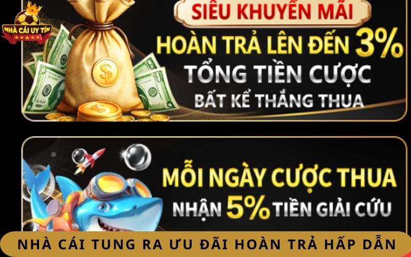 Nha cai tung ra uu dai hoan tra vo cung hap dan Nhà cái tung ra ưu đãi hoàn trả vô cùng hấp dẫn